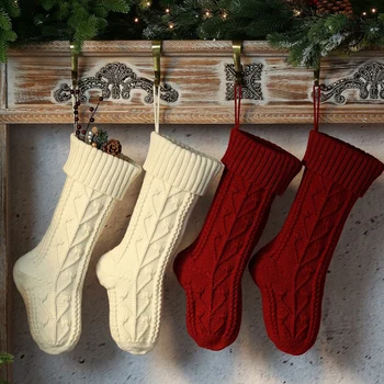 Christmas Decoration Socks Pendant Knitted Gift Bag Woolen Candy Bag Big Gift Bag Christmas Pendant Hanging Ornaments Socks
Christmas Decoration Socks Pendant Knitted Gift Bag Woolen Candy Bag Big Gift Bag Christmas Pendant Hanging Ornaments Socks