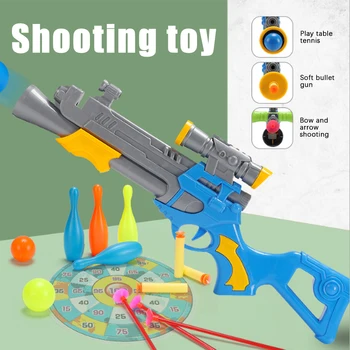 Children's Educational Toys Set Multi-function Soft Bullet Gun Three In One Bow and Arrow Shooting Shooting Gun Sports Zx32
Children's Educational Toys Set Multi-function Soft Bullet Gun Three In One Bow and Arrow Shooting Shooting Gun Sports Zx32