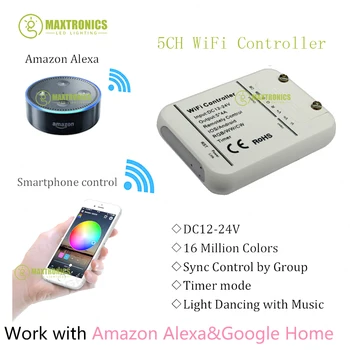 Original 16Million colors Wifi 5channels RGB/WW/CW led controller smartphone control music and timer mode wifi led controller
Original 16Million colors Wifi 5channels RGB/WW/CW led controller smartphone control music and timer mode wifi led controller