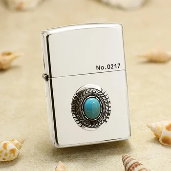 Genuine Zippo oil lighter copper windproof Limited edition Sapphire carving cigarette Kerosene lighter anti-counterfeiting code 
Genuine Zippo oil lighter copper windproof Limited edition Sapphire carving cigarette Kerosene lighter anti-counterfeiting code