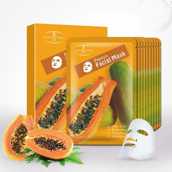 10Pcs Papaya Mask For The Face Korea Cosmetic Moisturizing Fabric Face Masks Care Wrinkle Acne Beauty Face Film Mask
10Pcs Papaya Mask For The Face Korea Cosmetic Moisturizing Fabric Face Masks Care Wrinkle Acne Beauty Face Film Mask