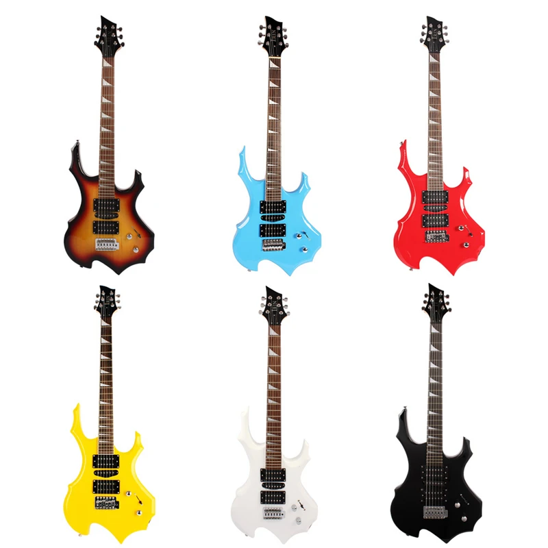 38 Inch 6 String Electric Guitar Maple Flame Bass Guitar Rosewood Fingerboard Guitar Beginner Stage Performance Guitar AGT202
38 Inch 6 String Electric Guitar Maple Flame Bass Guitar Rosewood Fingerboard Guitar Beginner Stage Performance Guitar AGT202
