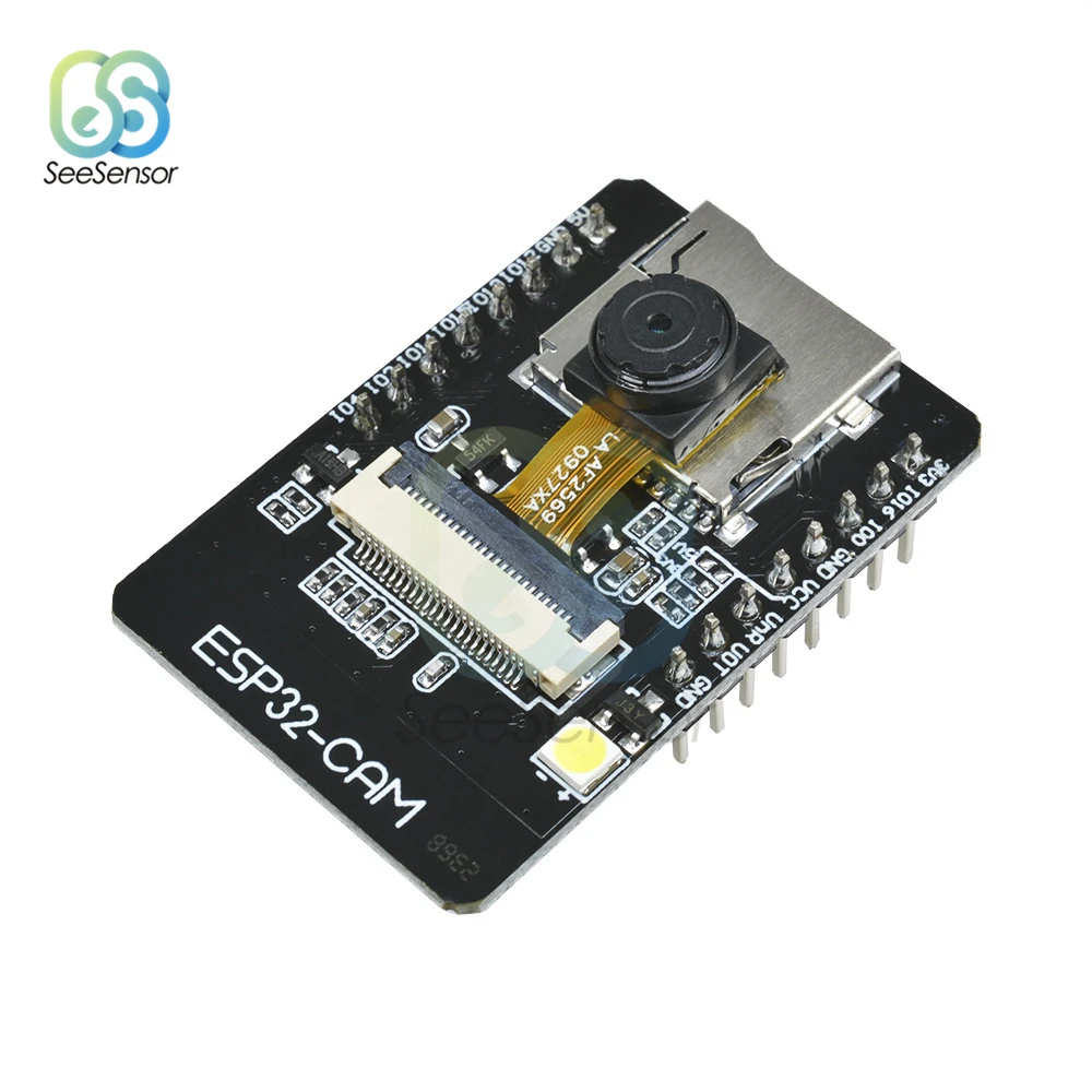 ESP32-CAM ESP-32S WiFi Bluetooth Module ESP32 serial to WiFi ESP32 CAM Development Board with OV2640 Camera Module
ESP32-CAM ESP-32S WiFi Bluetooth Module ESP32 serial to WiFi ESP32 CAM Development Board with OV2640 Camera Module
