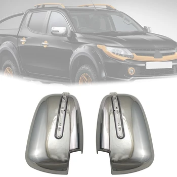 Car Rear View Mirror Cover with LED Lights Exterior Parts Accessories ABS for Mitsubishi L200 Triton 2016 2017
Car Rear View Mirror Cover with LED Lights Exterior Parts Accessories ABS for Mitsubishi L200 Triton 2016 2017