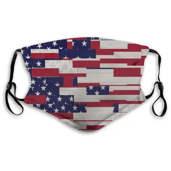American Flag Masks With filter Washable & Reusable Anti Dust Breathable Mask With Adjustable Ear Loops
American Flag Masks With filter Washable & Reusable Anti Dust Breathable Mask With Adjustable Ear Loops