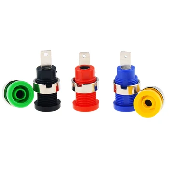 5PCS Opening 12mm 4mm Banana Socket Panel Test Socket Safety Type High Current Instrument Terminal Post Jack Socket Plug
5PCS Opening 12mm 4mm Banana Socket Panel Test Socket Safety Type High Current Instrument Terminal Post Jack Socket Plug