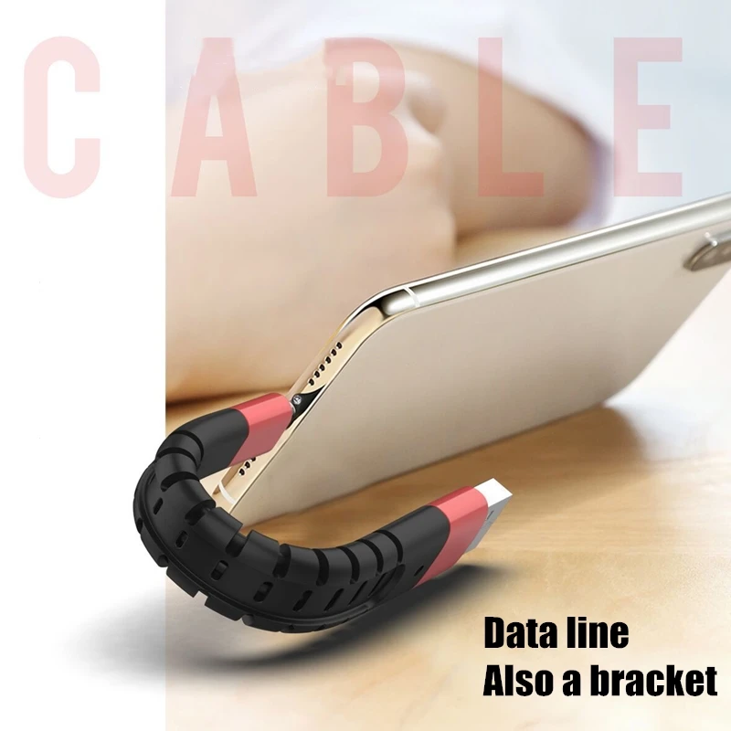 New type USB Cable 120 Degree Fast charge Fast Charging Mobile Phone Fast Data Sync for Type-C IOS iPhone Android Micro USB
New type USB Cable 120 Degree Fast charge Fast Charging Mobile Phone Fast Data Sync for Type-C IOS iPhone Android Micro USB