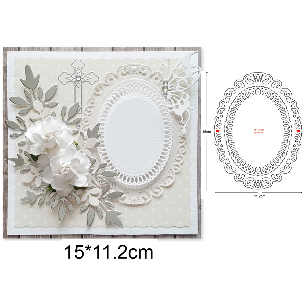 Dish Shape 2pcs Oval Metal Cutting Dies Hollow Out Template Lace Scrapbooking Card Craft DIY Gift 2020 New
Dish Shape 2pcs Oval Metal Cutting Dies Hollow Out Template Lace Scrapbooking Card Craft DIY Gift 2020 New
