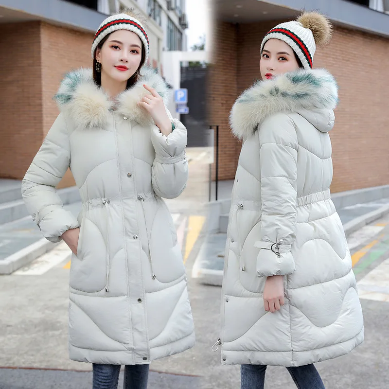 Popular new Down parka New Korean version of large collar cotton padded jacket in winter of 2019
Popular new Down parka New Korean version of large collar cotton padded jacket in winter of 2019