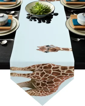 Giraffe Probe Table Runner Wedding Table Decoration Flower Cake Tablecloth Dining Table Decoration for Banquet
Giraffe Probe Table Runner Wedding Table Decoration Flower Cake Tablecloth Dining Table Decoration for Banquet