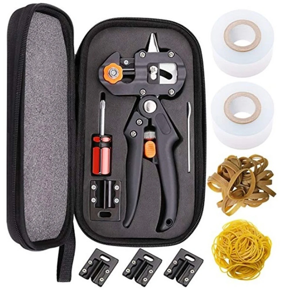 Household Grafting Machine Garden Tools Fruit Tree Pruner Professional Pruning Shears Cutting Tools Kit Gardening Tools
Household Grafting Machine Garden Tools Fruit Tree Pruner Professional Pruning Shears Cutting Tools Kit Gardening Tools