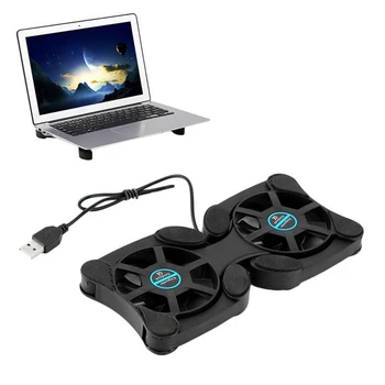 Foldable USB Notebook Cooling Mats with Double Fans Mini Notebook Cooler Cooling Pad for 7-15 inch Notebook Laptop
Foldable USB Notebook Cooling Mats with Double Fans Mini Notebook Cooler Cooling Pad for 7-15 inch Notebook Laptop