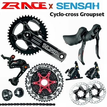 SENSAH SRX PRO 1x11 speed ZRACE brake gravel bike crank off-road road group gearbox rear derailleur CX off-road bicycle 2020 
SENSAH SRX PRO 1x11 speed ZRACE brake gravel bike crank off-road road group gearbox rear derailleur CX off-road bicycle 2020