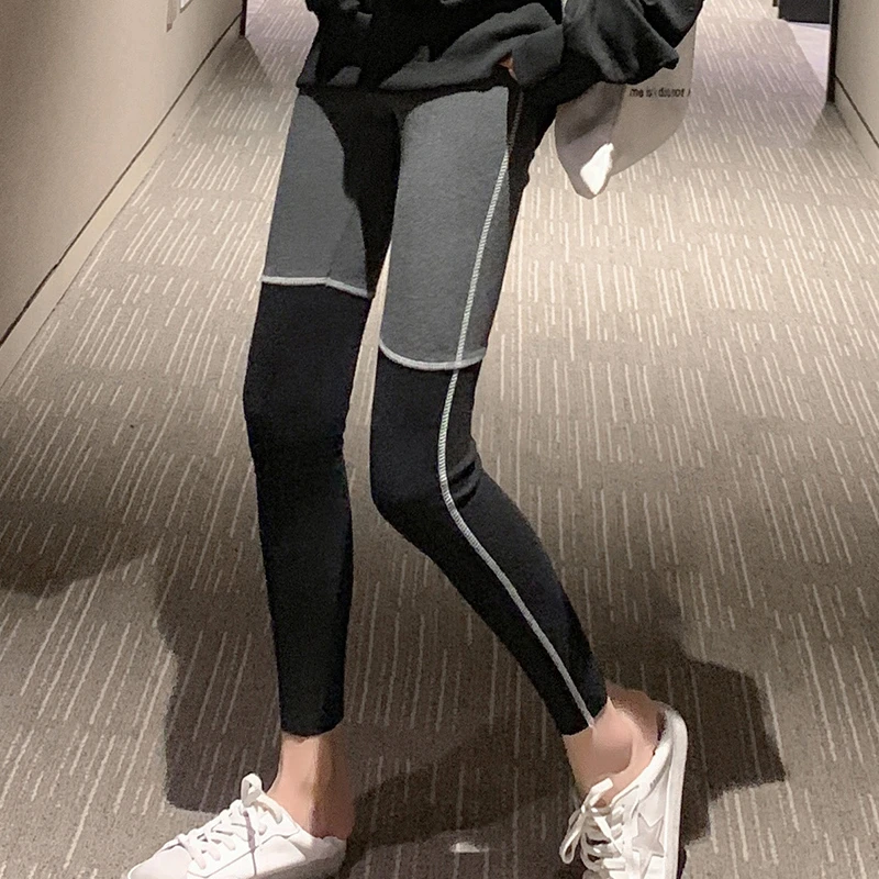 New Women Splicing Pants High Waist Outer Wear Legging Female Feet Pencil Pant Spring Autumn Comfortable Cotton Sliming trousers
New Women Splicing Pants High Waist Outer Wear Legging Female Feet Pencil Pant Spring Autumn Comfortable Cotton Sliming trousers
