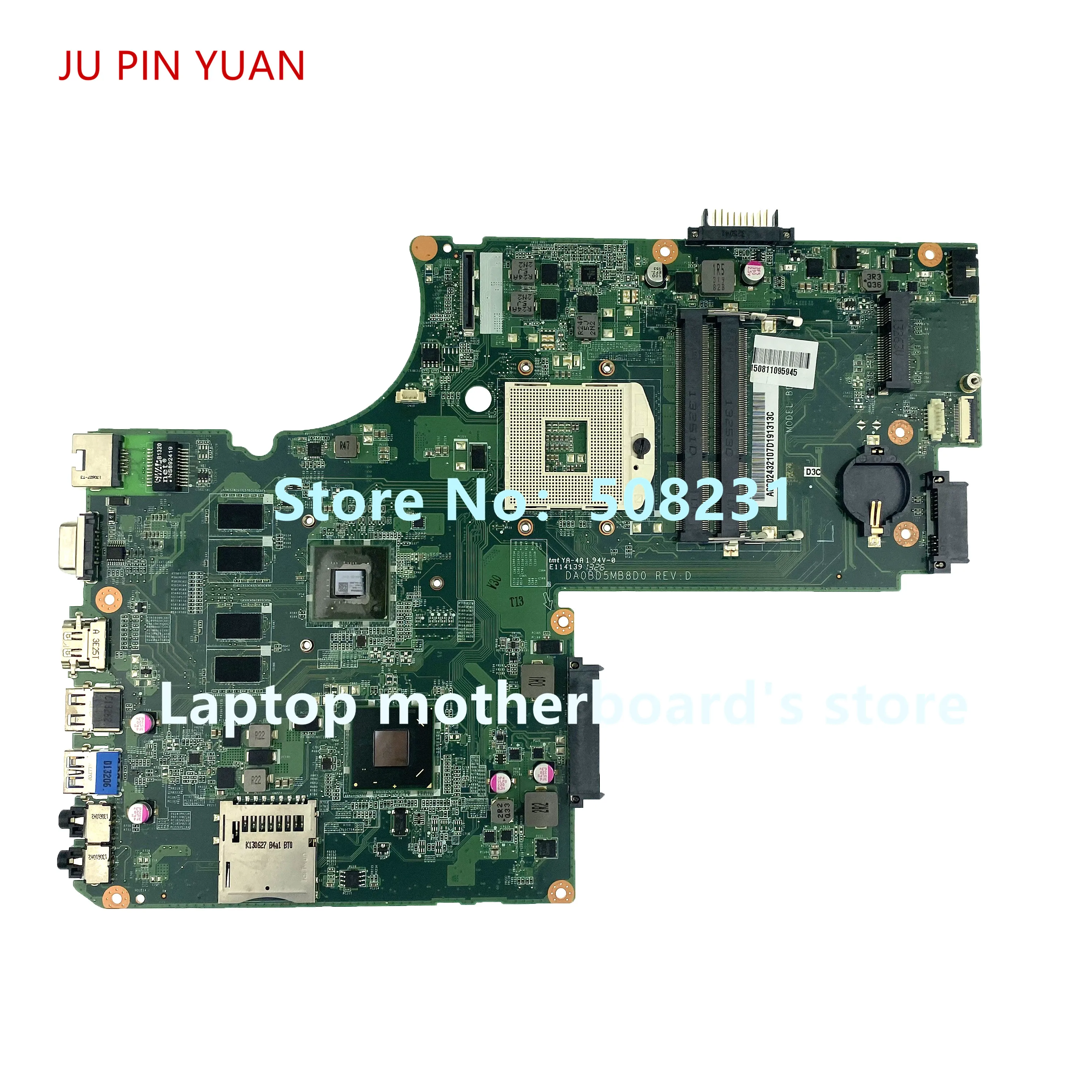 A000243210 A000243200 DA0BD5MB8D0 for Toshiba Satellite C70 C75 S70 S75 L75 Laptop Motherboard 100% Fully Tested
A000243210 A000243200 DA0BD5MB8D0 for Toshiba Satellite C70 C75 S70 S75 L75 Laptop Motherboard 100% Fully Tested