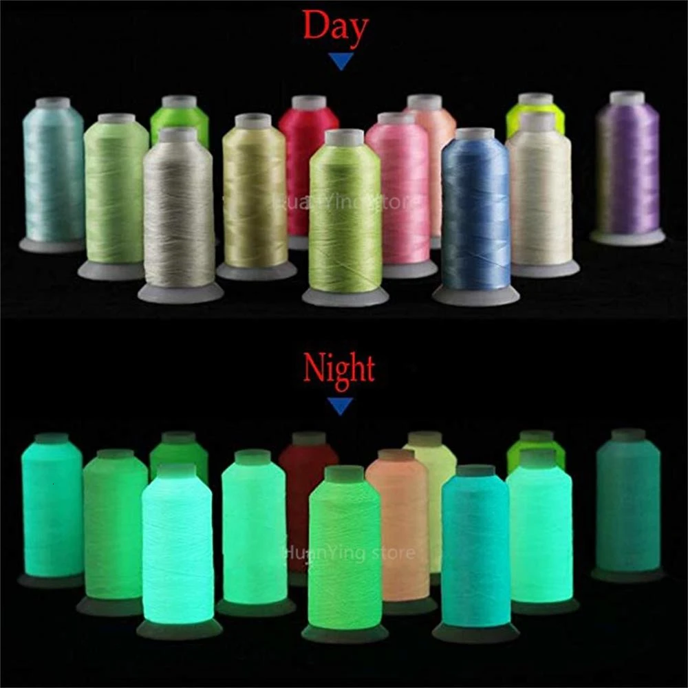 Glow In the Dark Machine Sewing Embroidery Thread 1000Y Each Spool, 5 Popular Colors Optional
Glow In the Dark Machine Sewing Embroidery Thread 1000Y Each Spool, 5 Popular Colors Optional