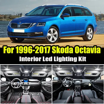 For 1996-2017 Skoda for Octavia 1 2 3 MK1 MK2 MK3 Sedan Combi White Canbus LED Lamp Interior Dome Map Lights Bulb Kit
For 1996-2017 Skoda for Octavia 1 2 3 MK1 MK2 MK3 Sedan Combi White Canbus LED Lamp Interior Dome Map Lights Bulb Kit