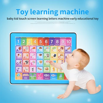 Educational Study Learning Machines Baby Kids Touch Screen Learning English Machine Tablet Early Educational Toy for Children
Educational Study Learning Machines Baby Kids Touch Screen Learning English Machine Tablet Early Educational Toy for Children