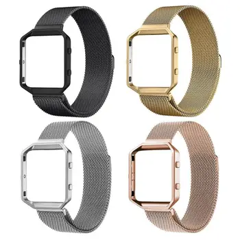 Adjustable Milanese Wrist Strap Bracelet Belt Band Frame Border Foldable Without Creases Comfortable Security for Fitbit Blaze
Adjustable Milanese Wrist Strap Bracelet Belt Band Frame Border Foldable Without Creases Comfortable Security for Fitbit Blaze