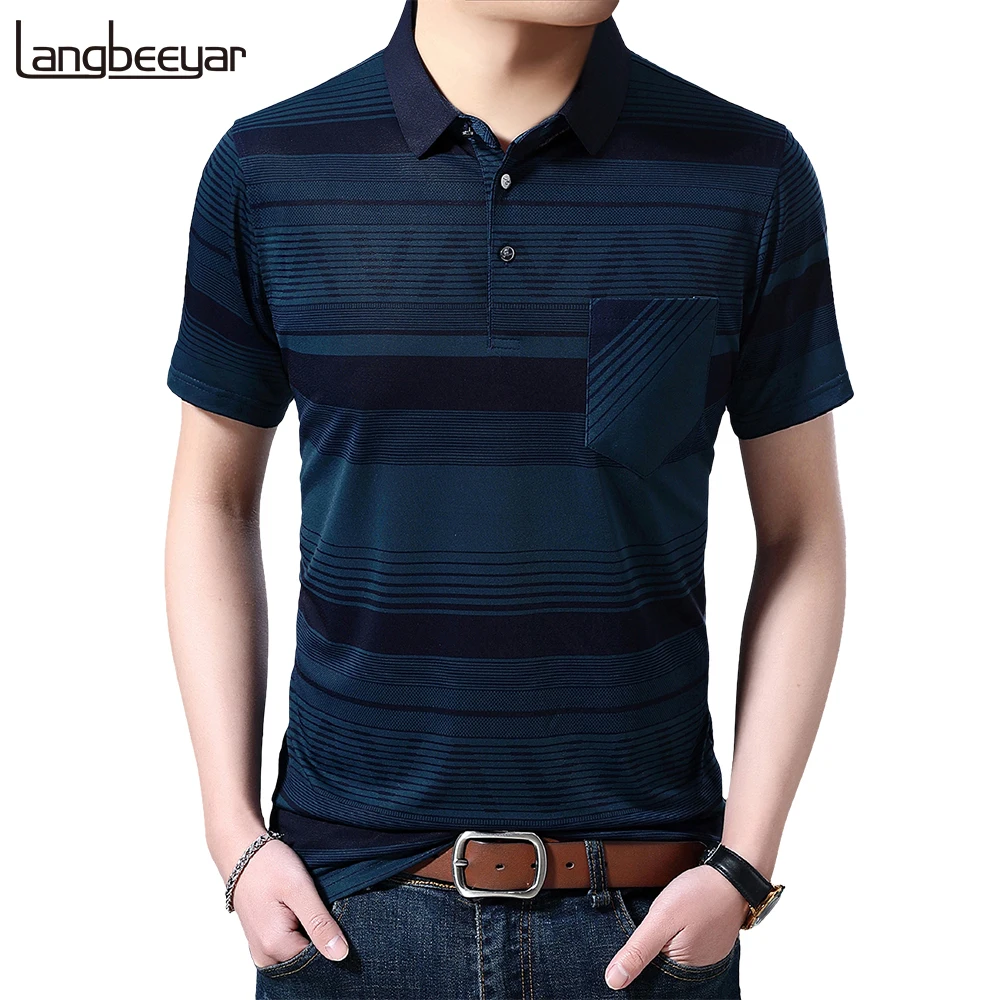 2020 New Summer Brands Striped Men Polo Shirt Short Sleeve High Quality Casual Turn Down Collar Tops Fashion Men Clothes 
2020 New Summer Brands Striped Men Polo Shirt Short Sleeve High Quality Casual Turn Down Collar Tops Fashion Men Clothes