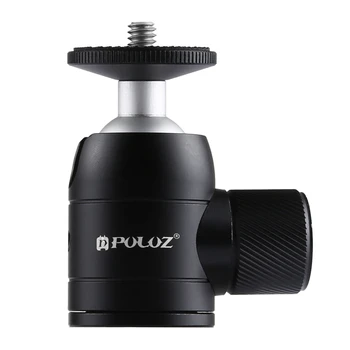 PULUZ Mini 360 Degree Panoramic 90 Degree Tilt Metal Ball Head Tripod Mount for DSLR & Digital Cameras
PULUZ Mini 360 Degree Panoramic 90 Degree Tilt Metal Ball Head Tripod Mount for DSLR & Digital Cameras