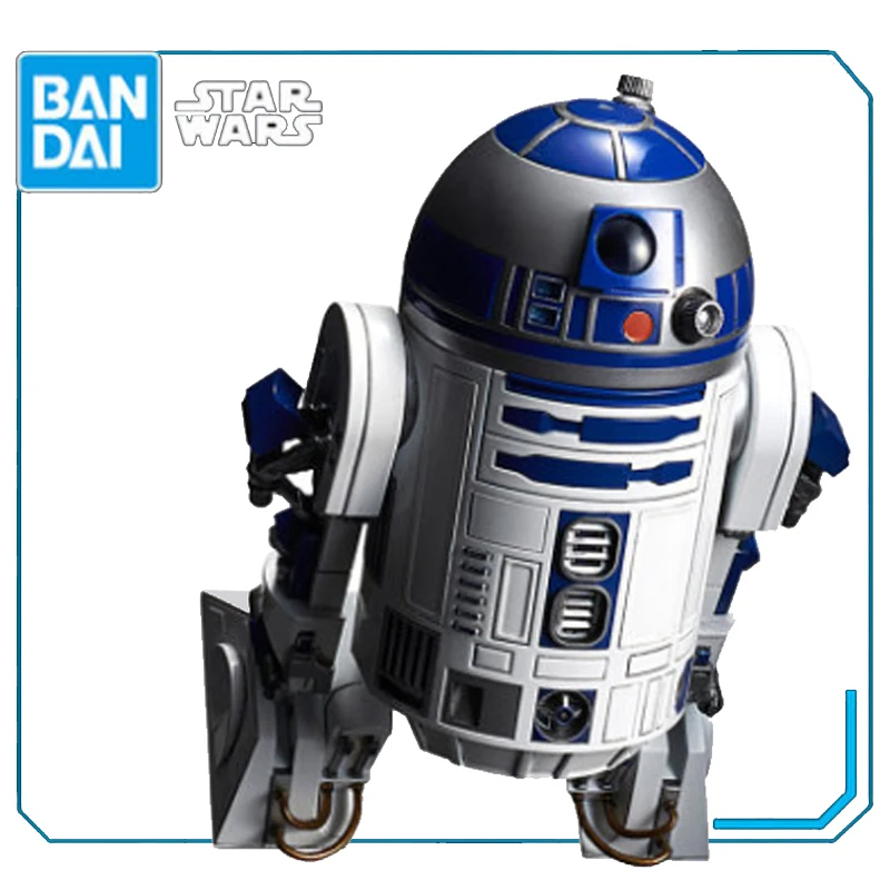 Оригинальные Звездные войны бандай 1/12 R2 D2 ракета бустер режим сборки фигурку