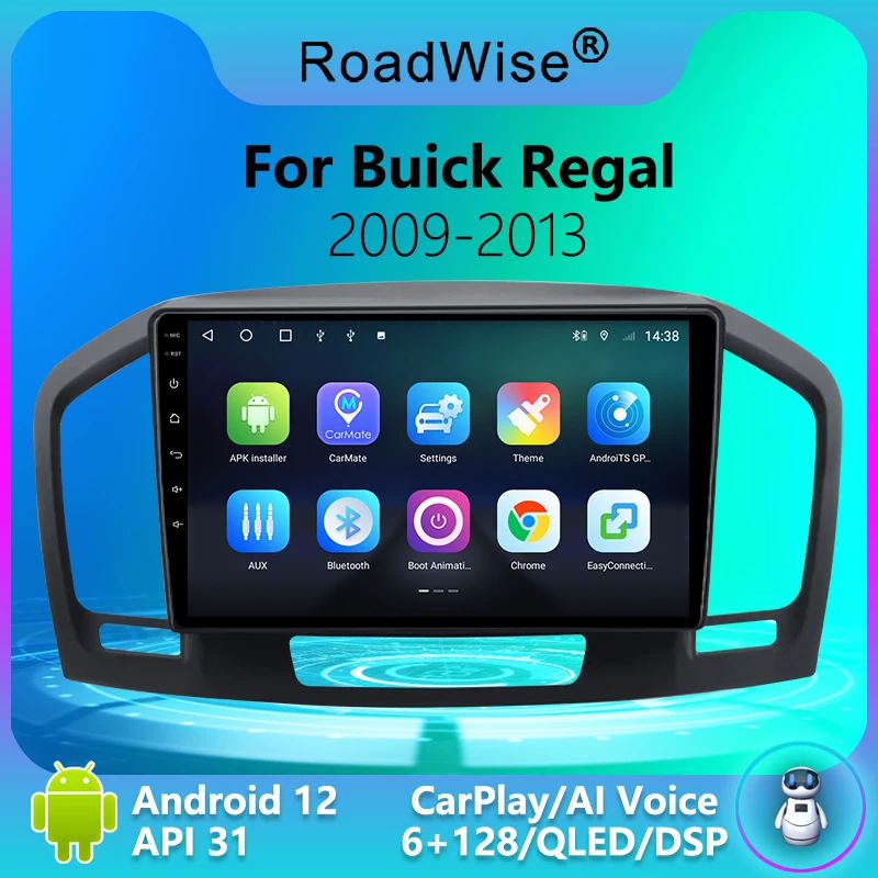 2 din Android Car Radio Multimedia Carplay For Buick Regal 2009 - 2013 Opel Insignia 1 2008 - 2013 4G Wifi GPS DVD Autaoradio
2 din Android Car Radio Multimedia Carplay For Buick Regal 2009 - 2013 Opel Insignia 1 2008 - 2013 4G Wifi GPS DVD Autaoradio