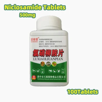 Niclosamide Tablets 500mg Deworm 100 Tablets
Niclosamide Tablets 500mg Deworm 100 Tablets