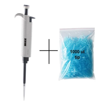100-1000ul Digital Adjustable Micro Pipette Micropipette Pipettor Gun with 1000ul tips
100-1000ul Digital Adjustable Micro Pipette Micropipette Pipettor Gun with 1000ul tips