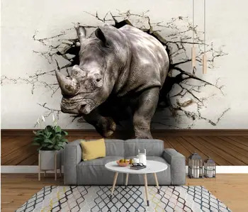 CJSIR Custom Wallpaper 3d Mural Nostalgic Vintage Broken Wall Out The Rhinoceros Stereo Mural Background Walls 3d Wallpaper
CJSIR Custom Wallpaper 3d Mural Nostalgic Vintage Broken Wall Out The Rhinoceros Stereo Mural Background Walls 3d Wallpaper