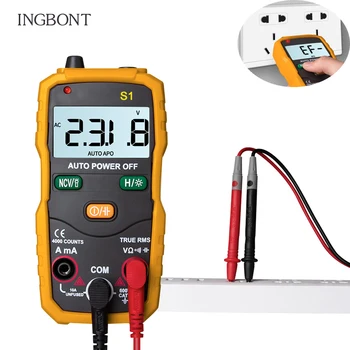 S1 1000V 20A Digital Multimeter True RMS Tester AC DC Voltmeter Ammeter Capacitance Frequency Resistance LED Measure DIY Tools