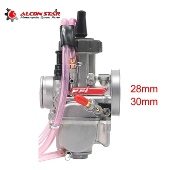 Alconstar- Motorcycle Carburetor Racing Carb 2T 4T Engine 28mm 30mm Keihin PWK Carburedor for Suzuki for Honda KTM ATV Quad Bike
Alconstar- Motorcycle Carburetor Racing Carb 2T 4T Engine 28mm 30mm Keihin PWK Carburedor for Suzuki for Honda KTM ATV Quad Bike
