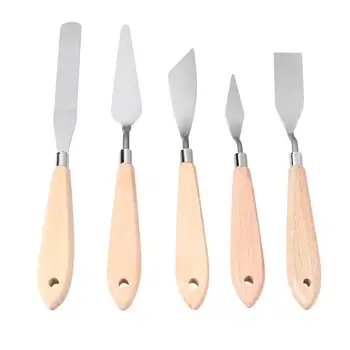 5Pcs Scrapers Color Mixing Tool Palette Scraper Pigment Scraper Palette Spatula Color Tuning for Student Painting Children Kids
5Pcs Scrapers Color Mixing Tool Palette Scraper Pigment Scraper Palette Spatula Color Tuning for Student Painting Children Kids
