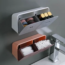 Automatic Flip Dustproof Storage Box Wall Mounted Cotton Swab Lipstick Object Sorting Box Plastic Storage Container Bracket
Automatic Flip Dustproof Storage Box Wall Mounted Cotton Swab Lipstick Object Sorting Box Plastic Storage Container Bracket