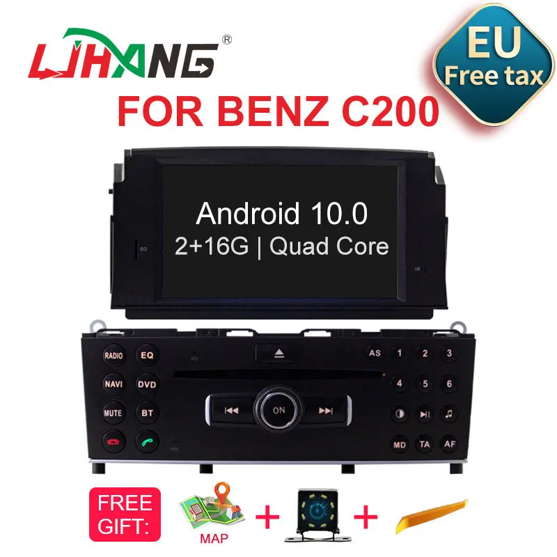 LJHANG Car DVD Player Android 10 For Mercedes Benz C200 C180 W204 2007-2010 WIFI Multimedia GPS Navi Stereo 1 Din Car Radio Auto
LJHANG Car DVD Player Android 10 For Mercedes Benz C200 C180 W204 2007-2010 WIFI Multimedia GPS Navi Stereo 1 Din Car Radio Auto