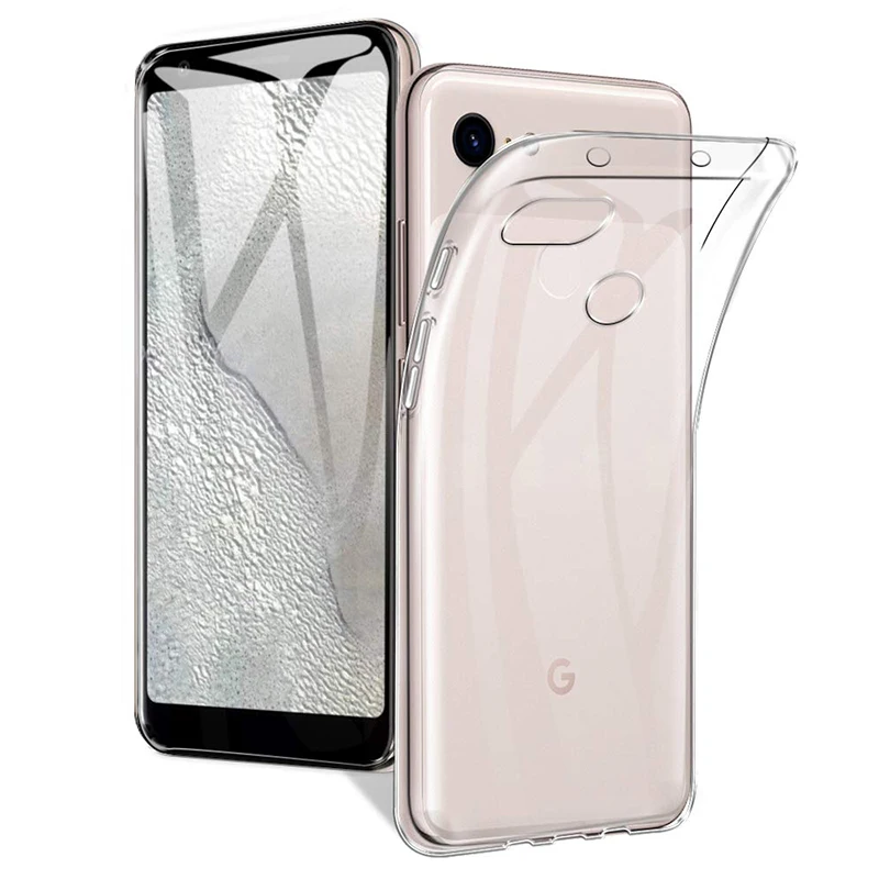 

Clear Soft Silicone Phone Cases for Google Pixel 3A XL 3 Lite Back Cover Transparent TPU Full Protective Pixel3A Pixel3AXL Armor