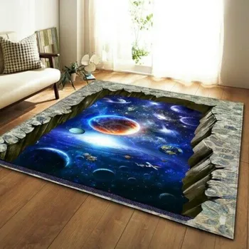 New 3D Galaxy Space Living Room Bedroom Carpet Safety Anti-slip Bedside Carpet Household Room Decoration Productspet
New 3D Galaxy Space Living Room Bedroom Carpet Safety Anti-slip Bedside Carpet Household Room Decoration Productspet