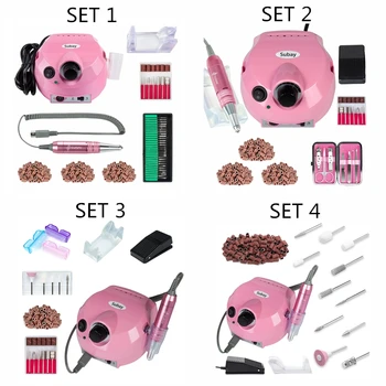 Electic nail drill file machine 0-30000rpm Manicure Nail Polisher machine bits set Electric Nail Art Tool Pedicure File
Electic nail drill file machine 0-30000rpm Manicure Nail Polisher machine bits set Electric Nail Art Tool Pedicure File