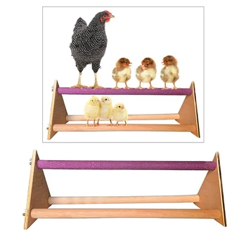 Chicken Perch Chicken Wood Stand Chicken Toy for Hens Handmade Chicken Swing 
Chicken Perch Chicken Wood Stand Chicken Toy for Hens Handmade Chicken Swing