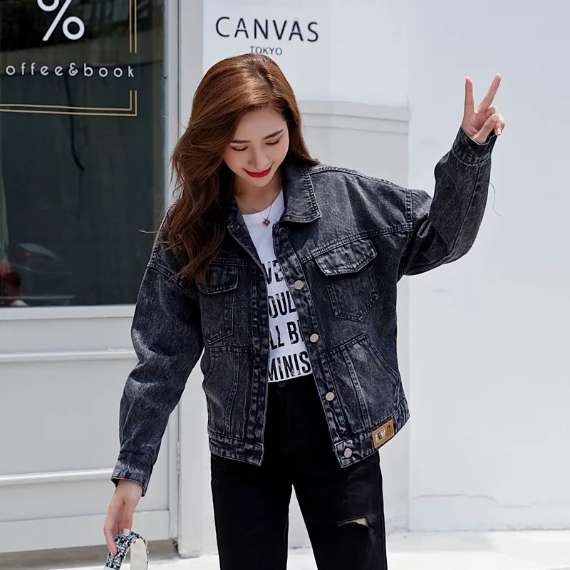 Autumn Korean-style Long-sleeved Coat Women's Spring And Autumn Clothing 2019 New Style WOMEN'S Dress Early Autumn Versatile Den
Autumn Korean-style Long-sleeved Coat Women's Spring And Autumn Clothing 2019 New Style WOMEN'S Dress Early Autumn Versatile Den