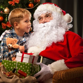7-Piece Santa Claus Suit Plush Father Christmas Costume Xmas Fancy Dress 100% Polyester Velvet
7-Piece Santa Claus Suit Plush Father Christmas Costume Xmas Fancy Dress 100% Polyester Velvet