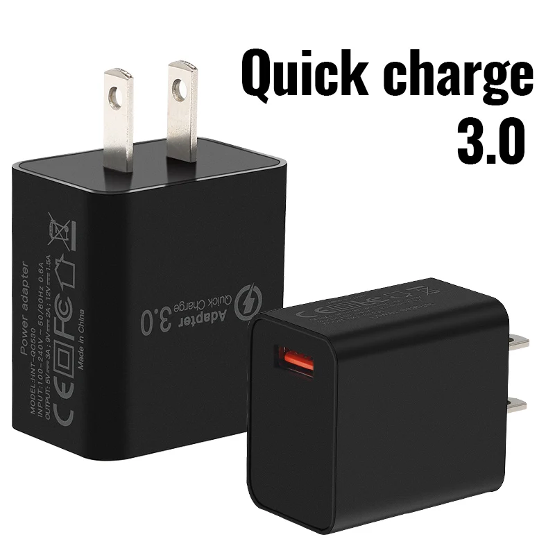 EU US Fast Charger qc 3.0 Quick Charge Usb Wall Power Adapter Mobile Phone Charger
EU US Fast Charger qc 3.0 Quick Charge Usb Wall Power Adapter Mobile Phone Charger