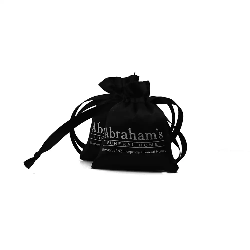high quality 13*15cm satin drawstring jewelry 100pcs custom gift