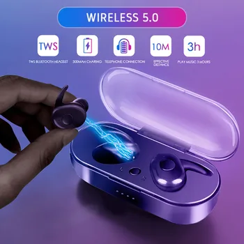 TWS Bluetooth Earphones Streo Wireless Earbuds with Wireless Charging Case Stereo Sound IPX5 Waterproof With Charging Box
TWS Bluetooth Earphones Streo Wireless Earbuds with Wireless Charging Case Stereo Sound IPX5 Waterproof With Charging Box
