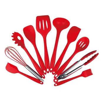 10PCS MultiPurpose Silicone Kitchenware Set Soup Spoon Spatula Brush Scraper Pasta Egg Beater Non-Stick Pan Eco-Friendly Cooking
10PCS MultiPurpose Silicone Kitchenware Set Soup Spoon Spatula Brush Scraper Pasta Egg Beater Non-Stick Pan Eco-Friendly Cooking