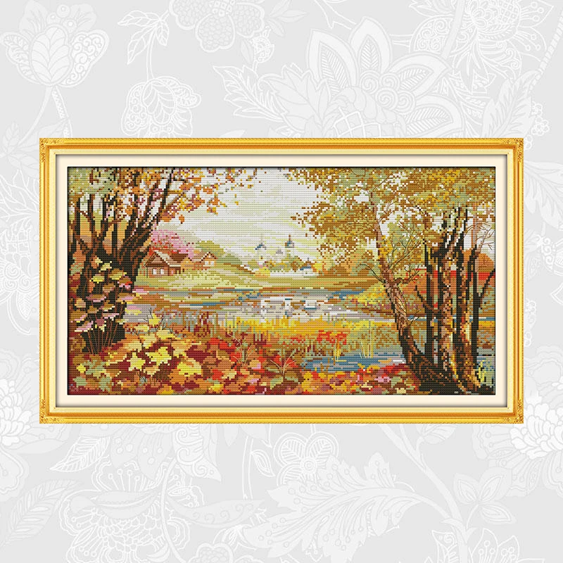 Beautiful view of lake Cross-stitch Kits DMC Threads Count Print on Canvas 11CT 14CT Embroidery DIY Handmade Needlework Crafts
Beautiful view of lake Cross-stitch Kits DMC Threads Count Print on Canvas 11CT 14CT Embroidery DIY Handmade Needlework Crafts