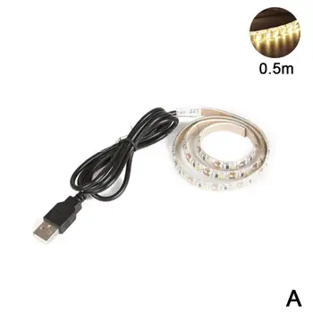 LED Light With 3528 USB 5V TV Background Desk Decor Board Computer Screen Lights Light Case Bare Light 0.5/1 Meter F6P3
LED Light With 3528 USB 5V TV Background Desk Decor Board Computer Screen Lights Light Case Bare Light 0.5/1 Meter F6P3