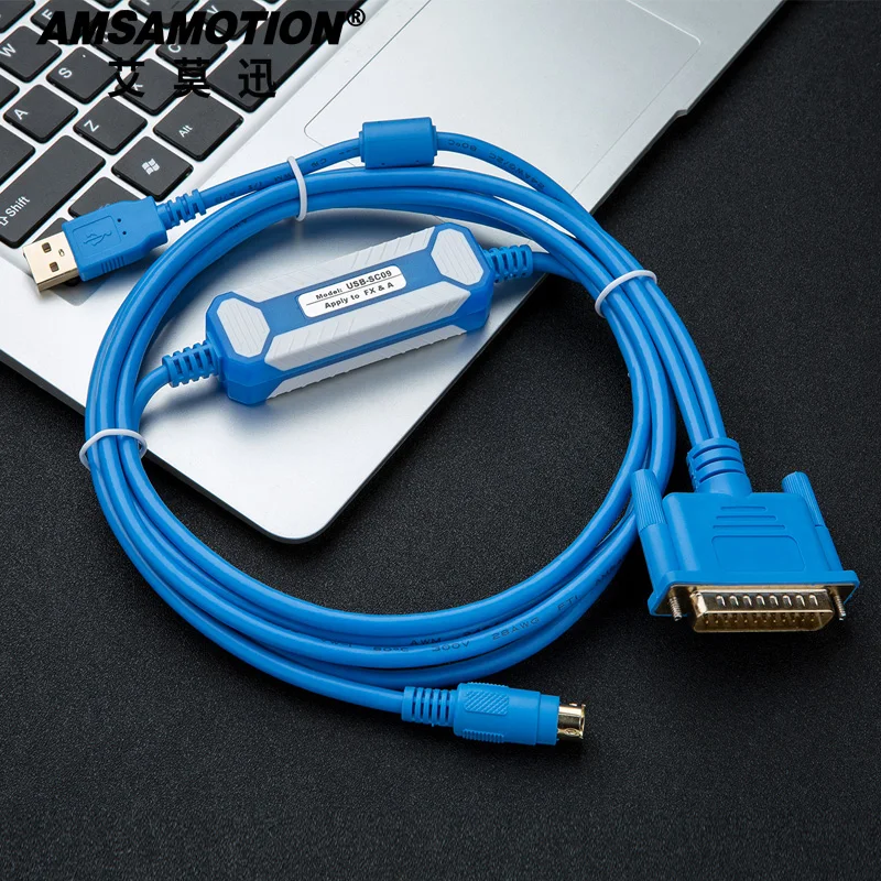 USB SC09 подходит для Mitsubishi FX/ПЛК серии Кабель программирования Новый дизайн SC 09|cable