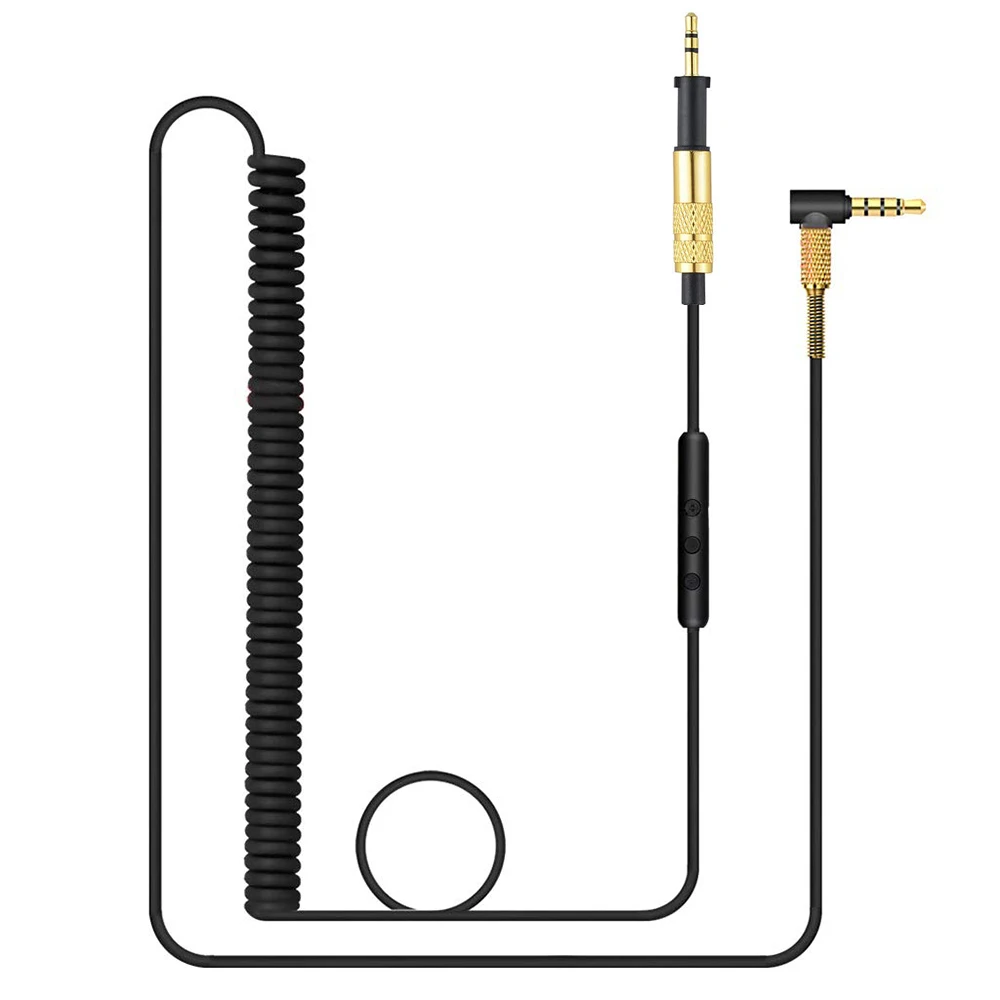 Replacement Spring Coiled OFC Cable Extension Cord Wire For Pioneer HRM-7 HRM-6 HRM-5 Closed-Back Studio Monitor Headphones Replacement Spring Coiled OFC Cable Extension Cord Wire For Pioneer HRM-7 HRM-6 HRM-5 Closed-Back Studio Monitor Headphones