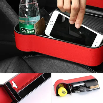 AOSHIKE Left Right Car Seat Crevice Gaps Storage Box ABS Plastic Auto Drink for Pockets Organizers Phone Holder Stowing Tidying
AOSHIKE Left Right Car Seat Crevice Gaps Storage Box ABS Plastic Auto Drink for Pockets Organizers Phone Holder Stowing Tidying